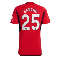 Manchester United Jadon Sancho #25 Domaci Dres 2023-24 Kratak Rukav